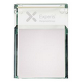 Atrium Glass Message Pad Holder